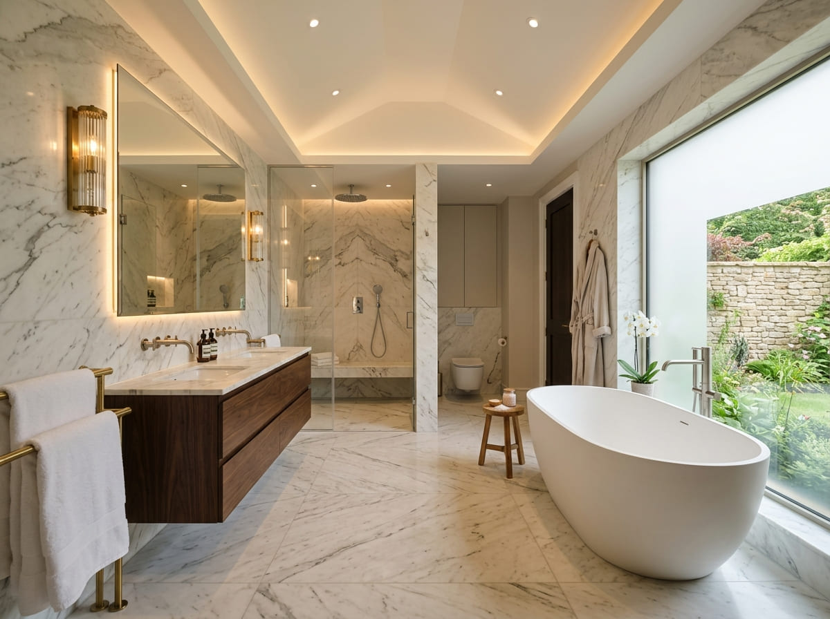 Custom Bathroom Renovation in Drummonds